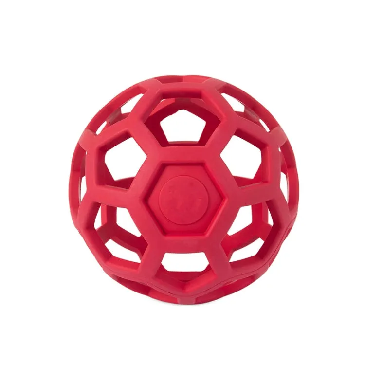 1030001 Dog Toy Hollow Ball Bite-resistant Elastic Pet Rubber Toy Balls, Spec: