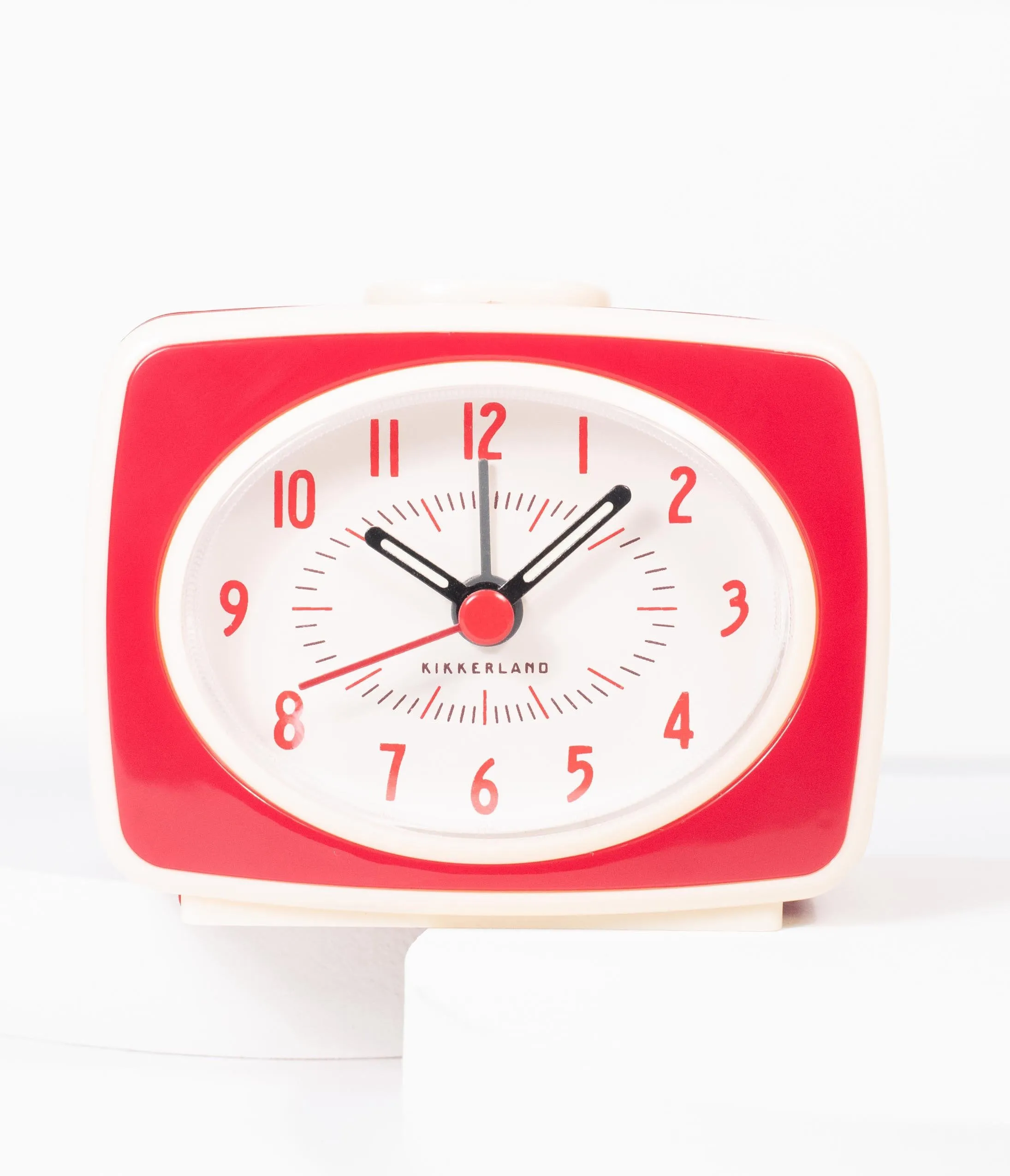 1950s Style Red Atomic Alarm Clock