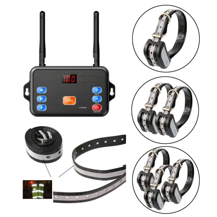 2 In 1 Pet Wireless Fence Bark Control Smart Dog Trainer