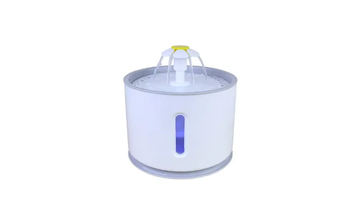 2.4L Automatic Pet Cat Water Fountain with LED Electric USB