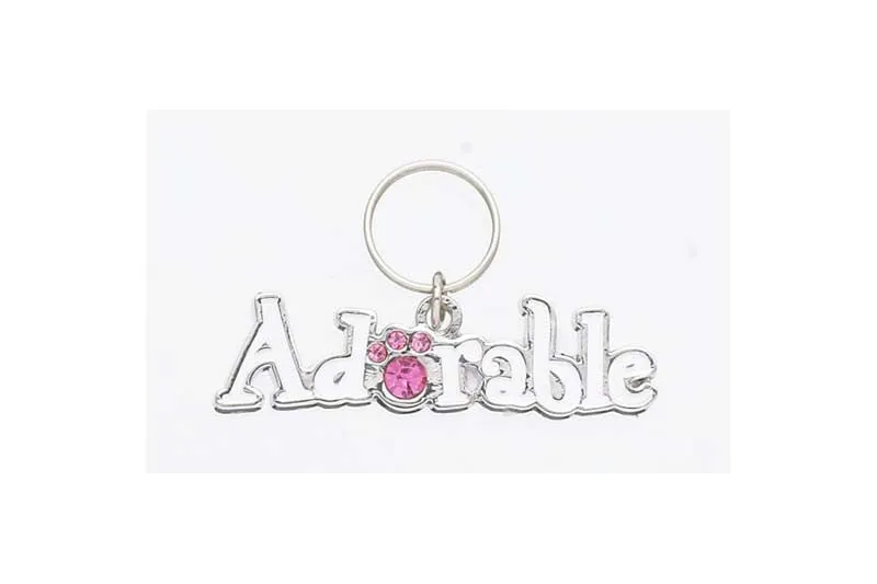 Adorable Lettered Pet Charm