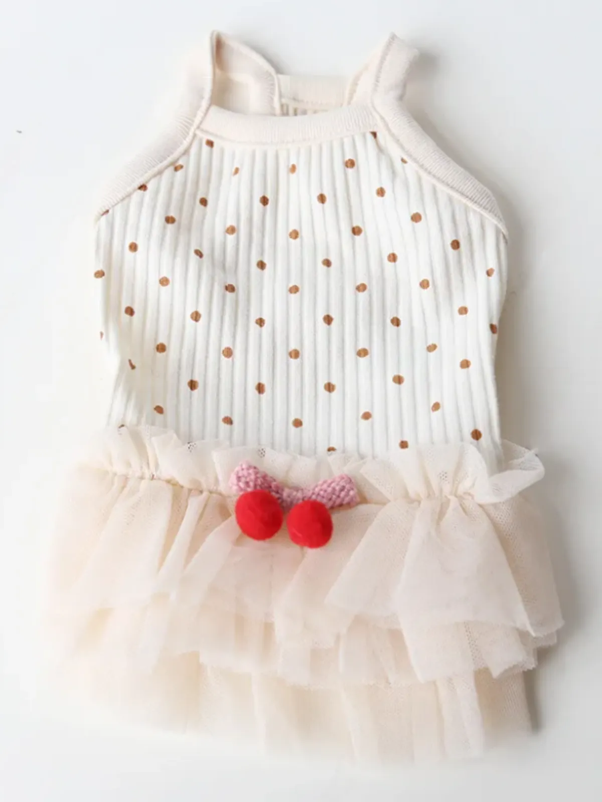 Adorable Tutu Cherry Delight Dog Dress