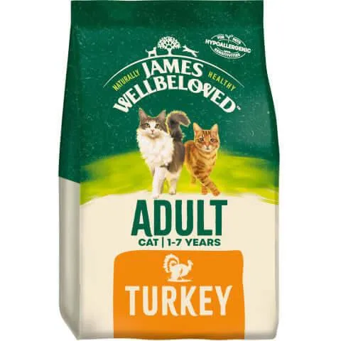 Adult Turkey & Rice Dry Cat Food