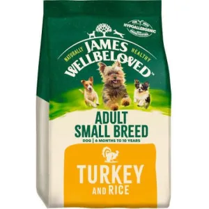 Adult Turkey & Rice Small Breed Dry Dog Food