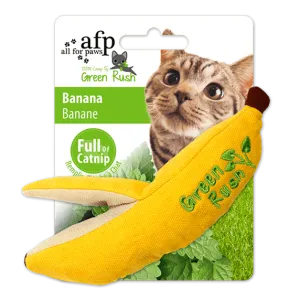 AFP Green Rush Banana Catnip Toy