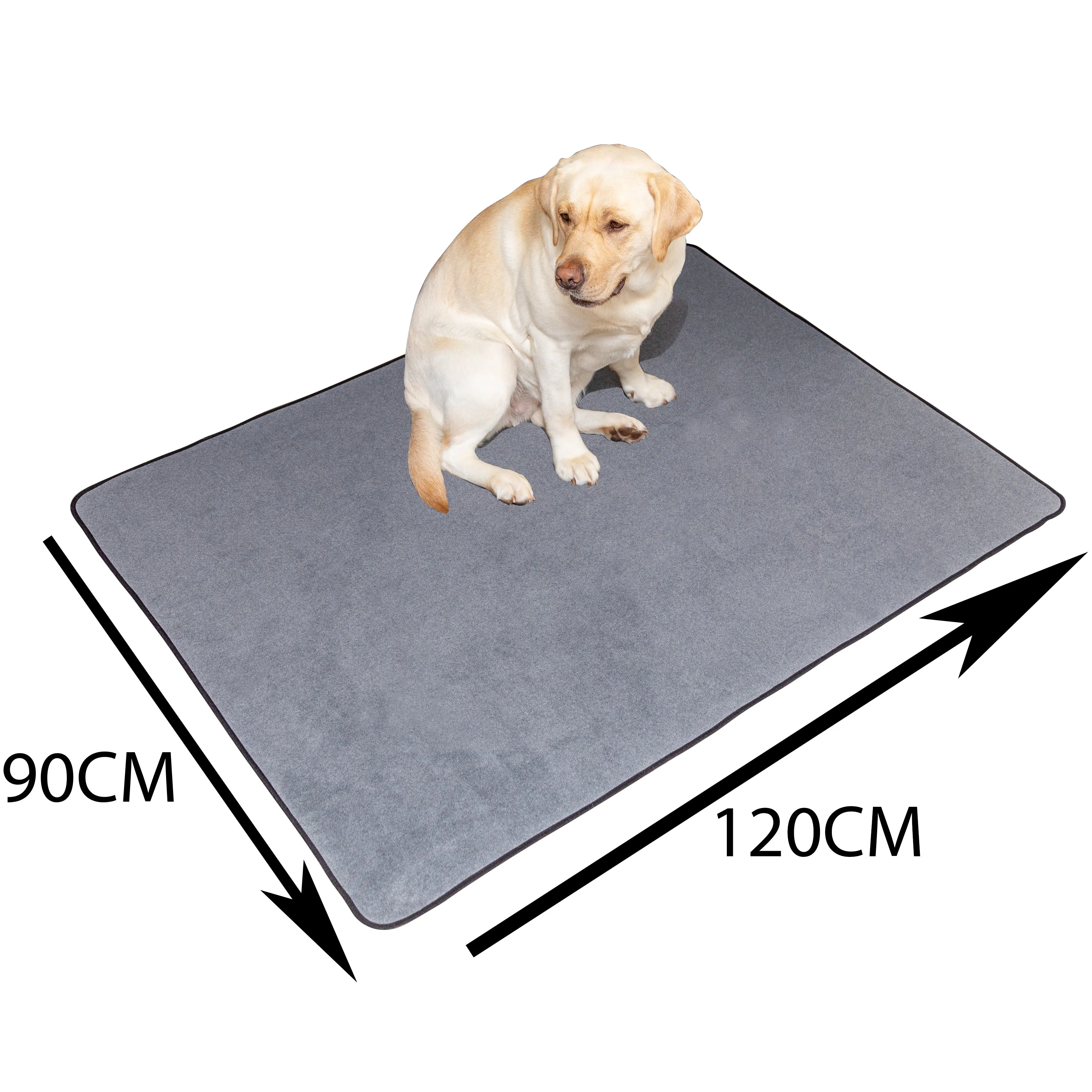 AUSSIE FURBABY Puppy Pads, Pee Pads for Dogs | Waterproof Dog Blanket, Dog bed, Dog Crate, Incontinence Toilet Mat, Playpen Dog Mat | Washable Puppy Training Pads, Reusable Potty Training Dog Pee Pad