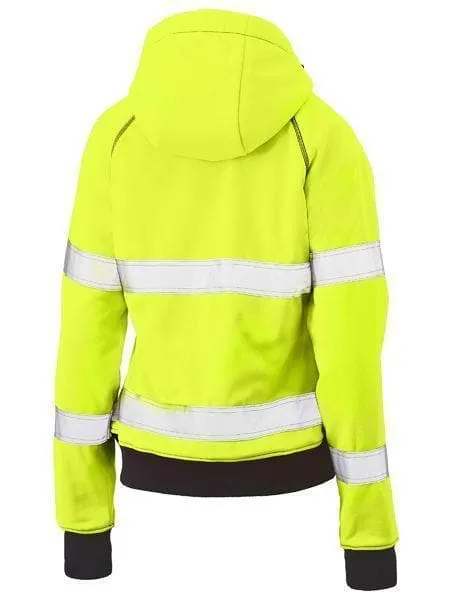 Bisley Women's Taped Hi Vis Fleece Hoodie BKL6819T