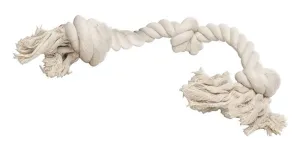 Boss Pet Digger's White Cotton Rope Bone Rope Dog Tug Toy Extra Large 1 pk