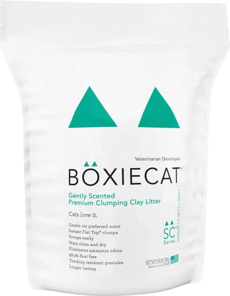 Boxiecat Gently Scented Premium Clumping Clay Litter