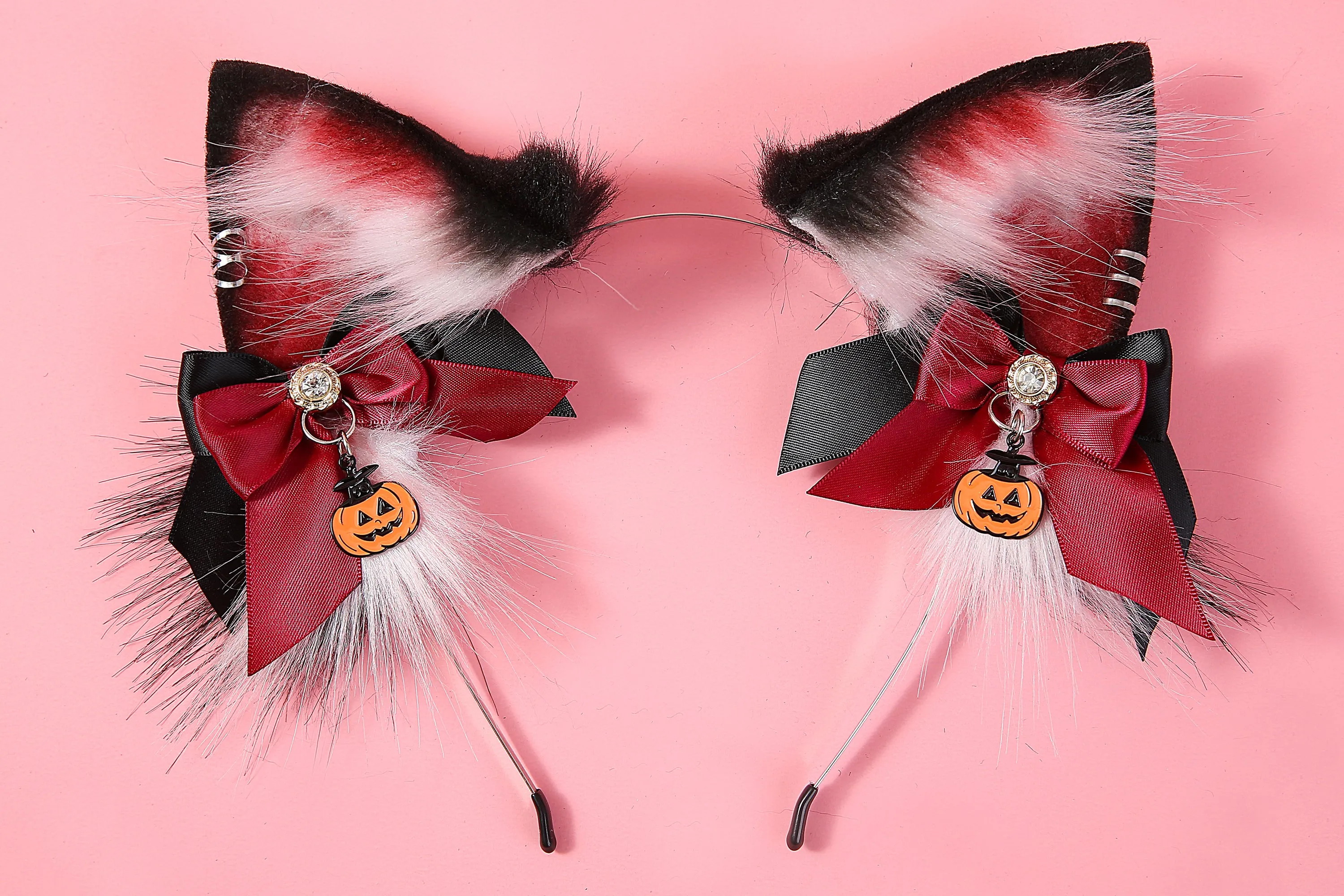 Cat ear headband and tail set kittenplay