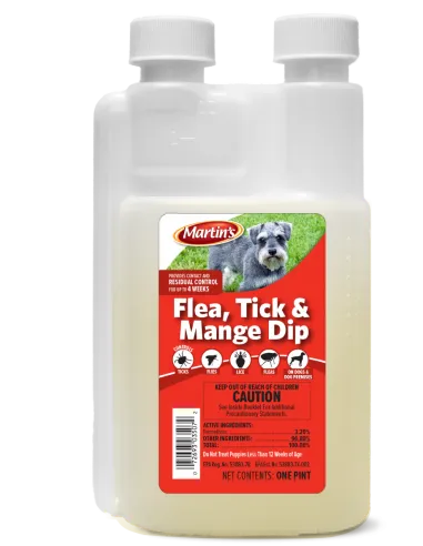 Control Solutions Flea Tick & Mange Dip Long-lasting Insecticide