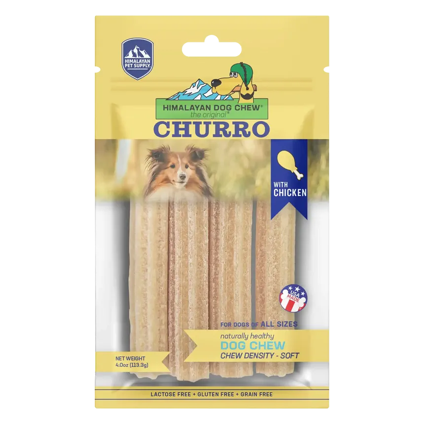 Copy of Himalayan Pet Supply Yaky Churro - Chicken Dog Chew (4 oz)