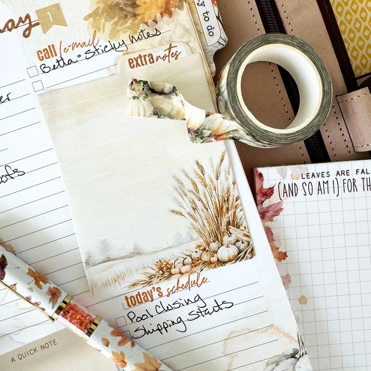 Cozy Season Planner Kit - NO INSERTS October 2024