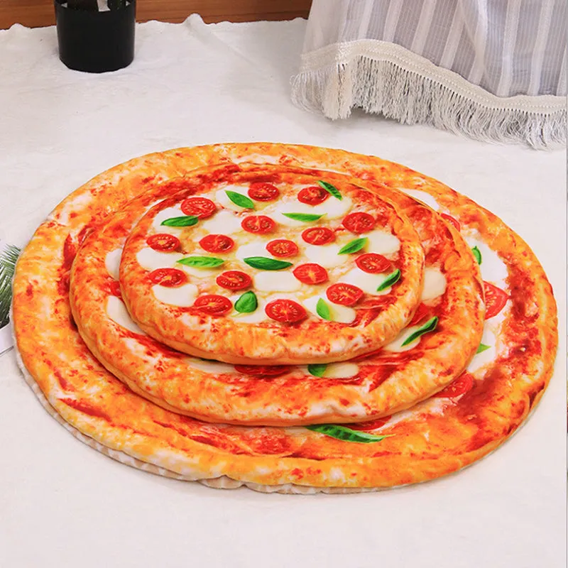 Creative Realistic 3D Food Durable Thick Soft Pet Mat