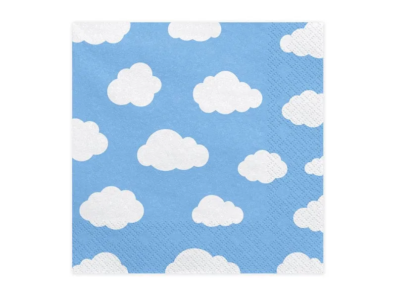 Cute Cloud Party Napkins x 20