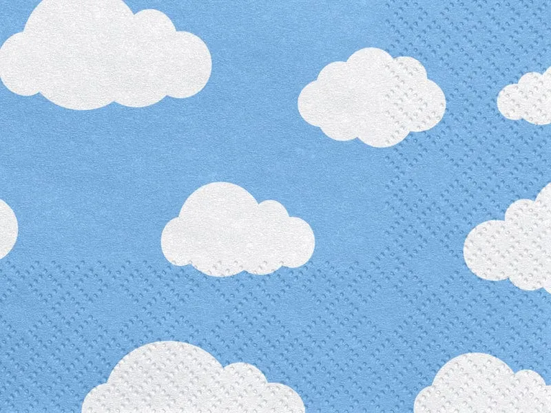 Cute Cloud Party Napkins x 20