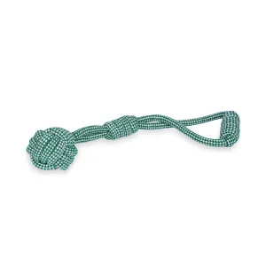 Dear Pet Knotted Ball with Single Loop Rope Toy for Dogs