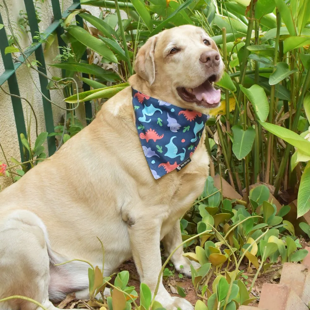 Dinosaurs Dog Bandana