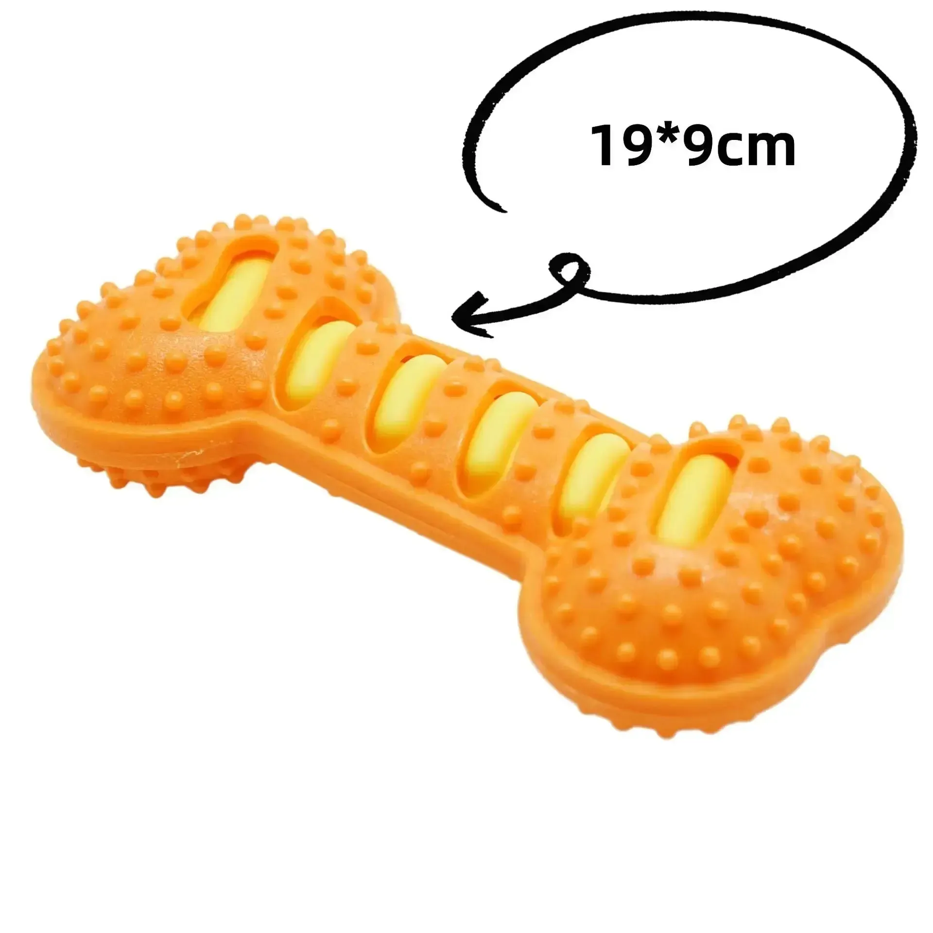 Dog Bone Toy Chew supplies For Puppies Pet Teething Bite resistant nylon bones Pet Teether Supplies Soundable