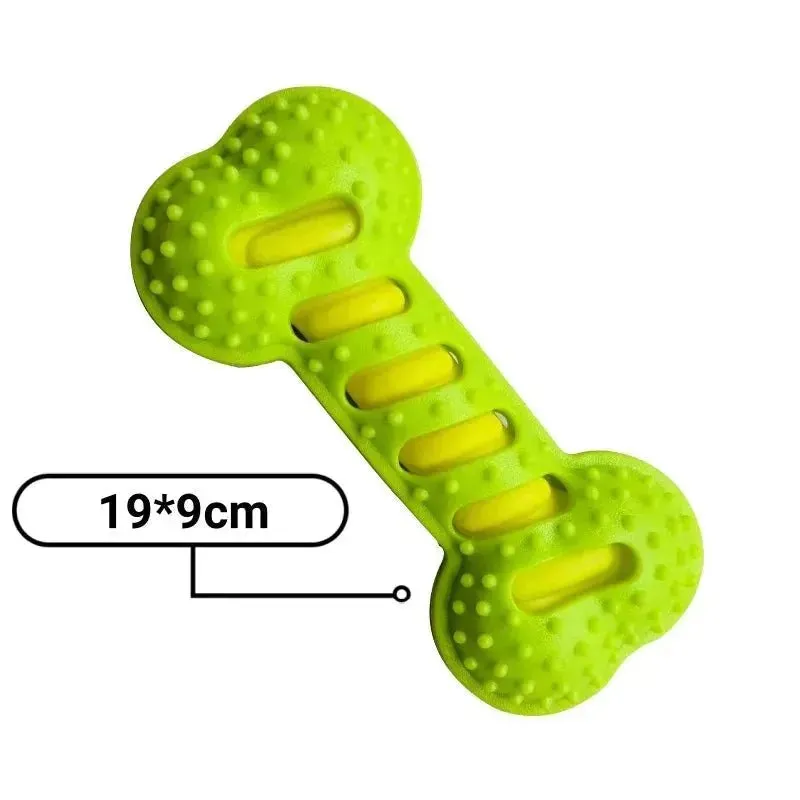 Dog Bone Toy Chew supplies For Puppies Pet Teething Bite resistant nylon bones Pet Teether Supplies Soundable