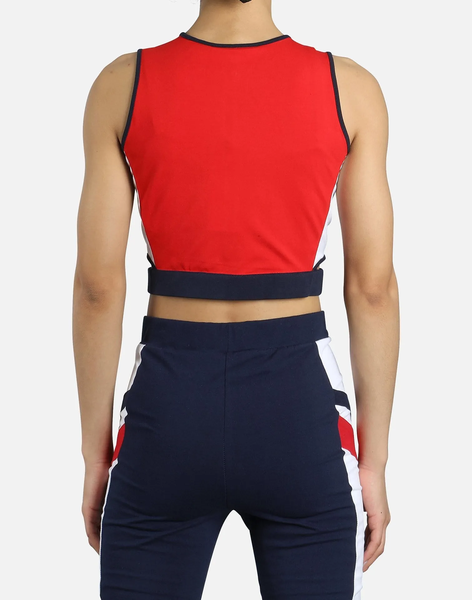 Fila TALLY ZIP CROP TOP