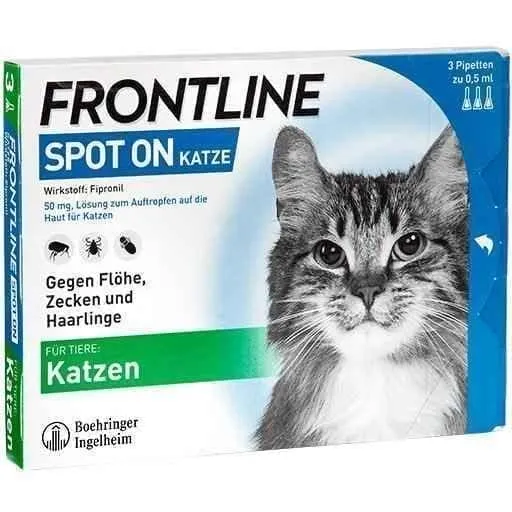 FRONTLINE spot on for cats solution 3 pc