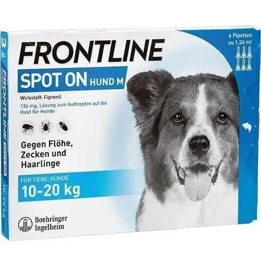 FRONTLINE Spot on H 20 solution for dogs 6 pc