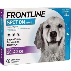 FRONTLINE Spot on H 40 solution for dogs 3 pc