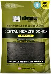 Indigenous Pet Products Dental Health Bones— Original Fresh Breath Formula