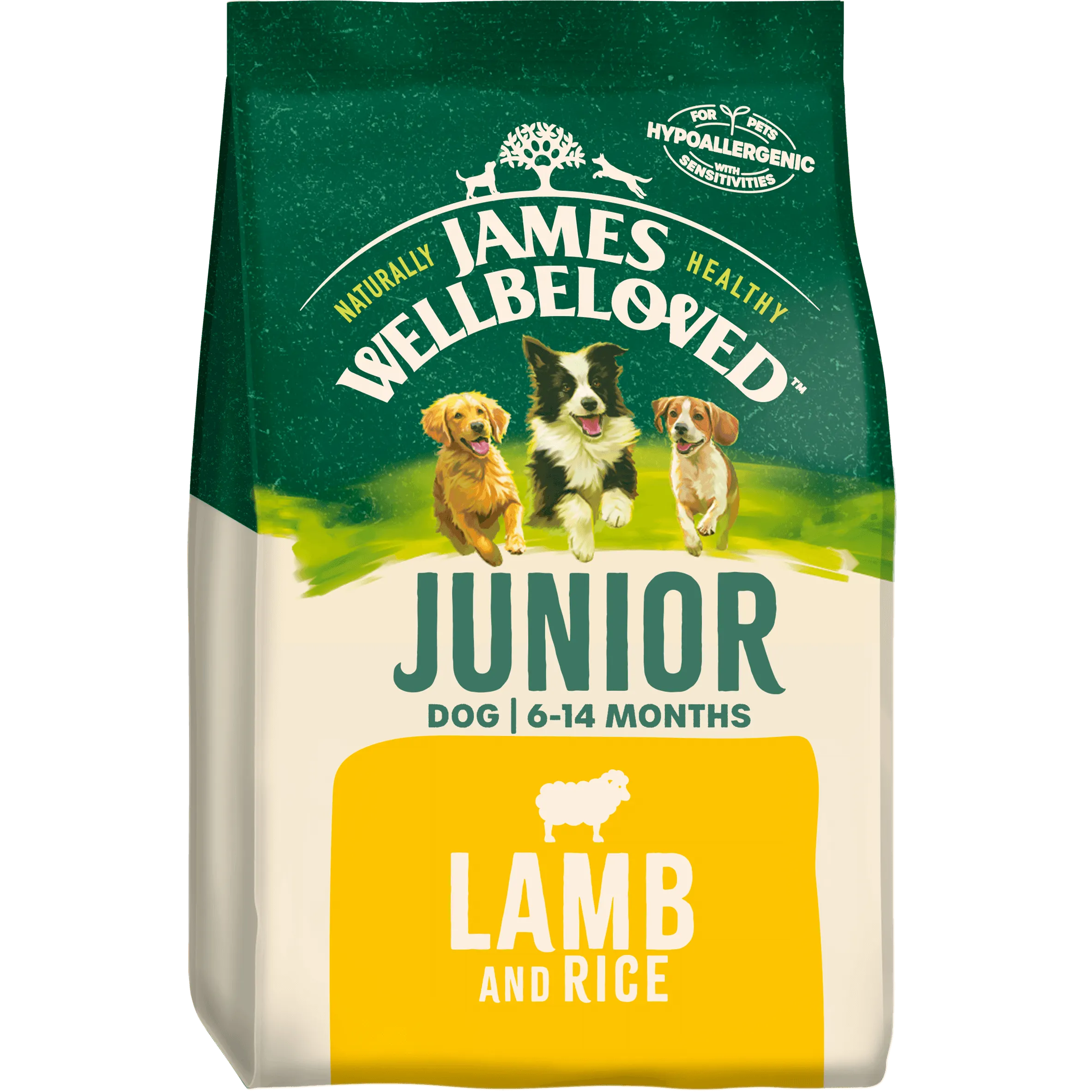 Junior Lamb & Rice Dry Dog Food