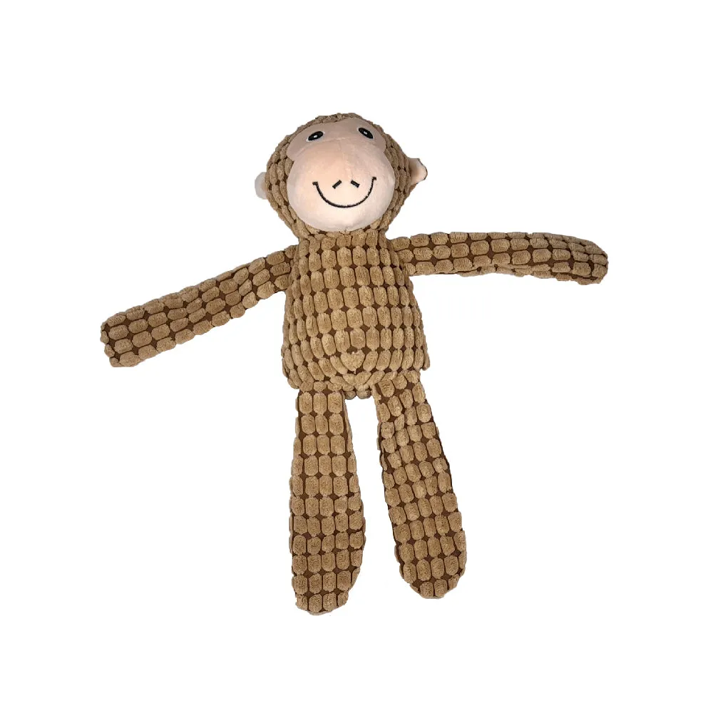 Kanu Pet Plush Macaque Dog Toy