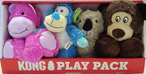 Kong Play Pack Pet Toy Variety 4-pack