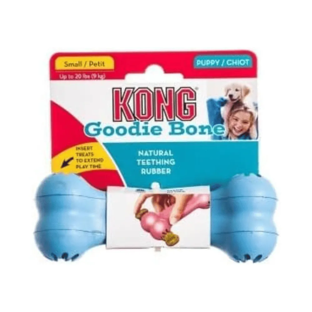 Kong Puppy Goodie Bone Dog Toy Small Assorted