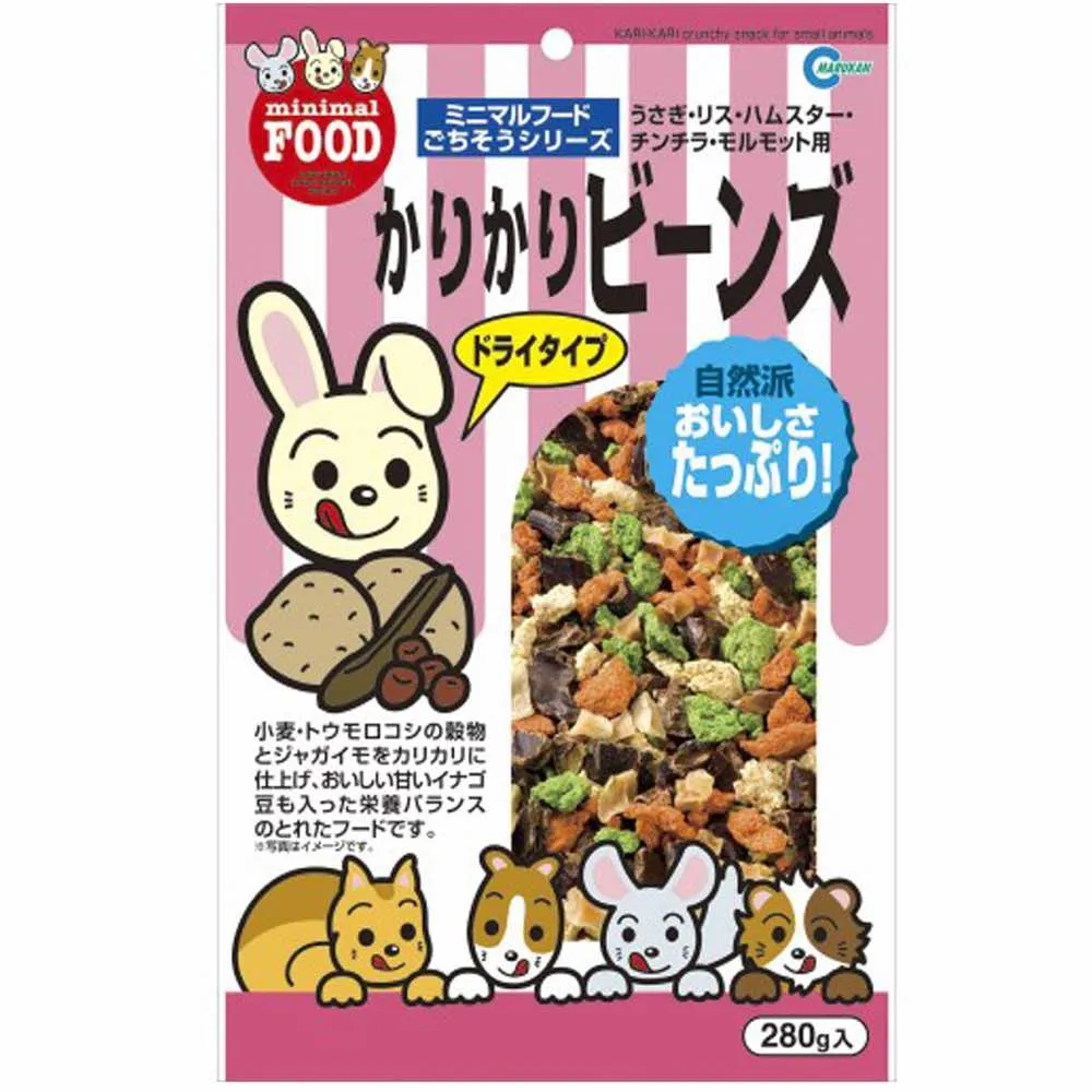 Marukan Kari Kari Crunchy Snack for Small Animals 280g