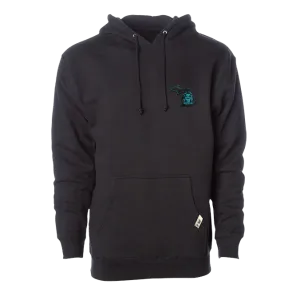 Michigan Turquoise Hoodie