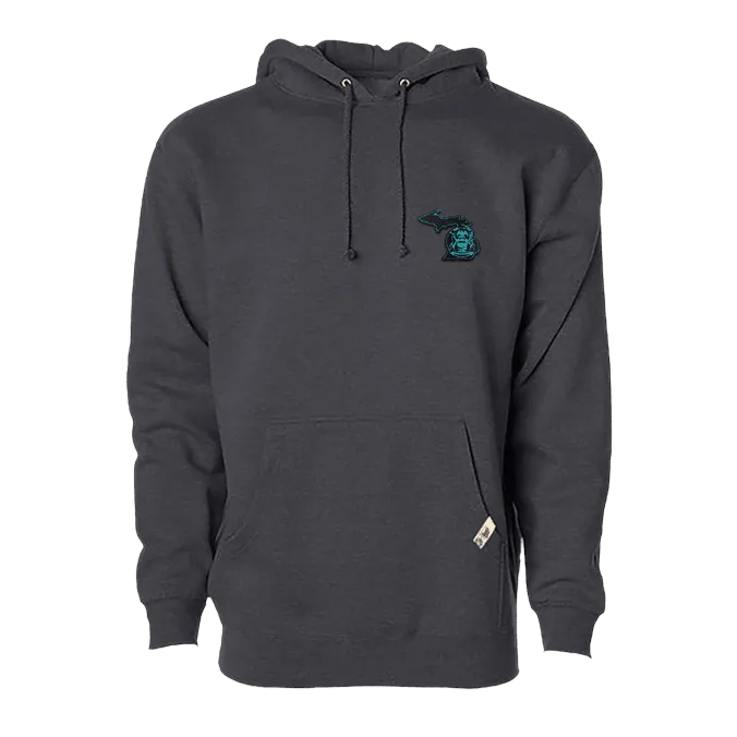 Michigan Turquoise Hoodie