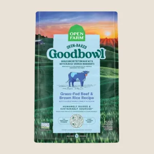 Open Farm - Goodbowl Grass-Fed Beef & Brown Rice Recipe for Dogs