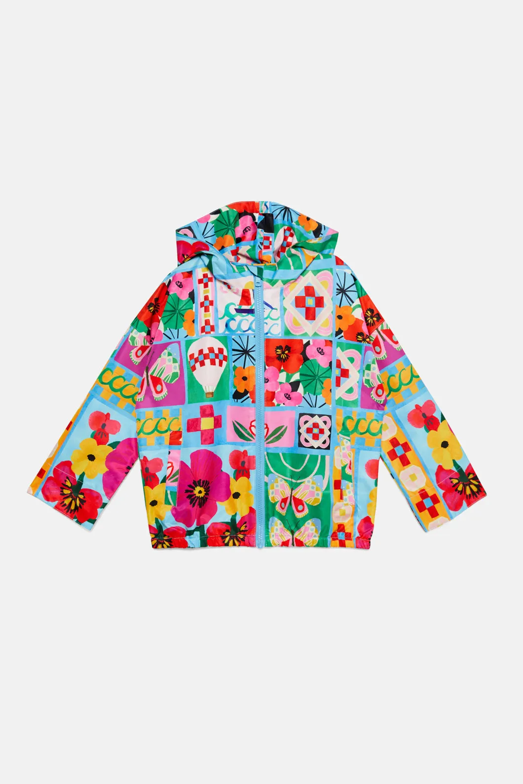 Patchwork Kids Raincoat