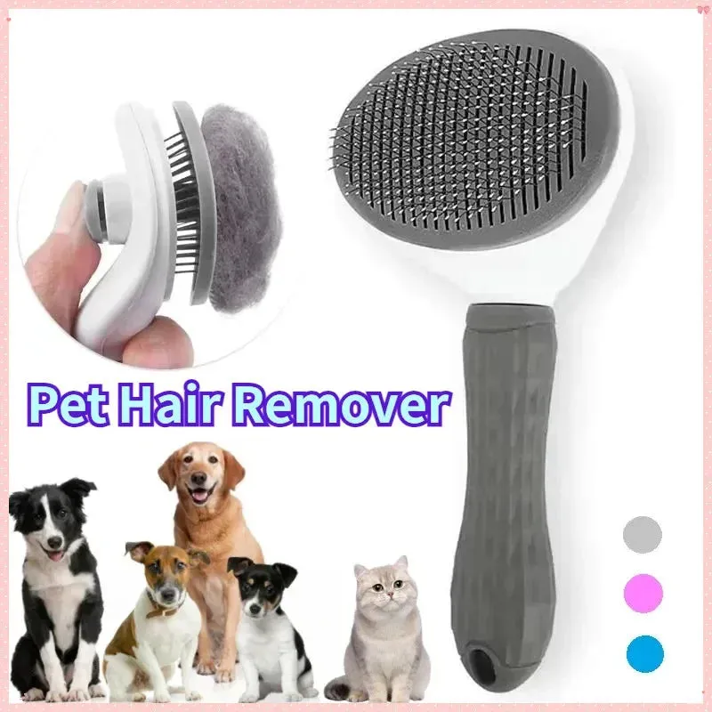 Pet Cat Hair Removal Brush