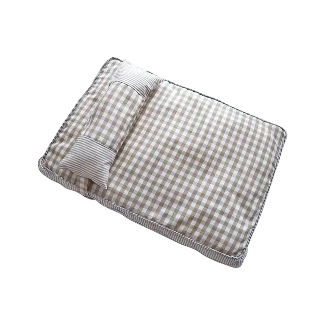 PetAffairs Cotton Dog Mat Soft, Washable Bed for Pet