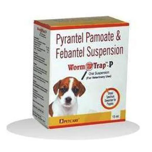 Petcare Worm Trap- P Puppy Dewormer Oral Suspension 15 ml