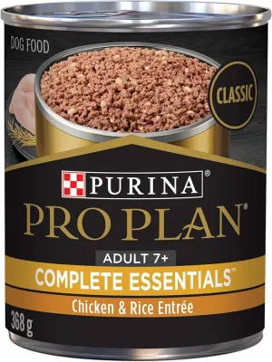 Pro Plan Complete Essentials Classic Adult 7  Senior Chicken & Rice Entrée Dog Food