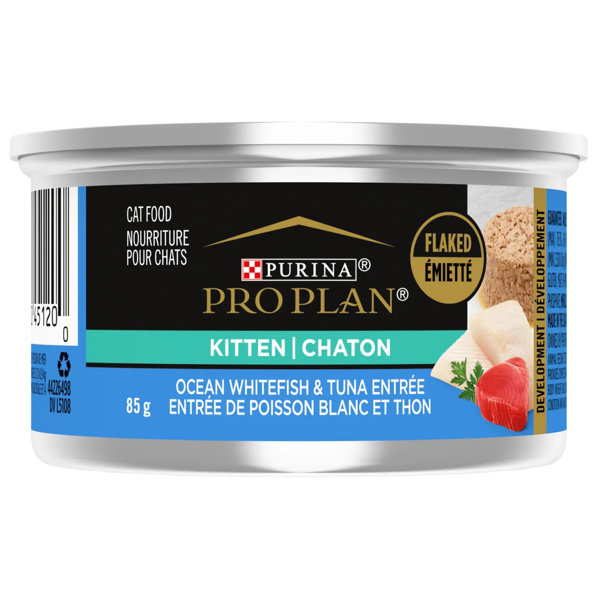 ProPlan Kitten Ocean Whitefish & Tuna Entrée Flaked 3oz