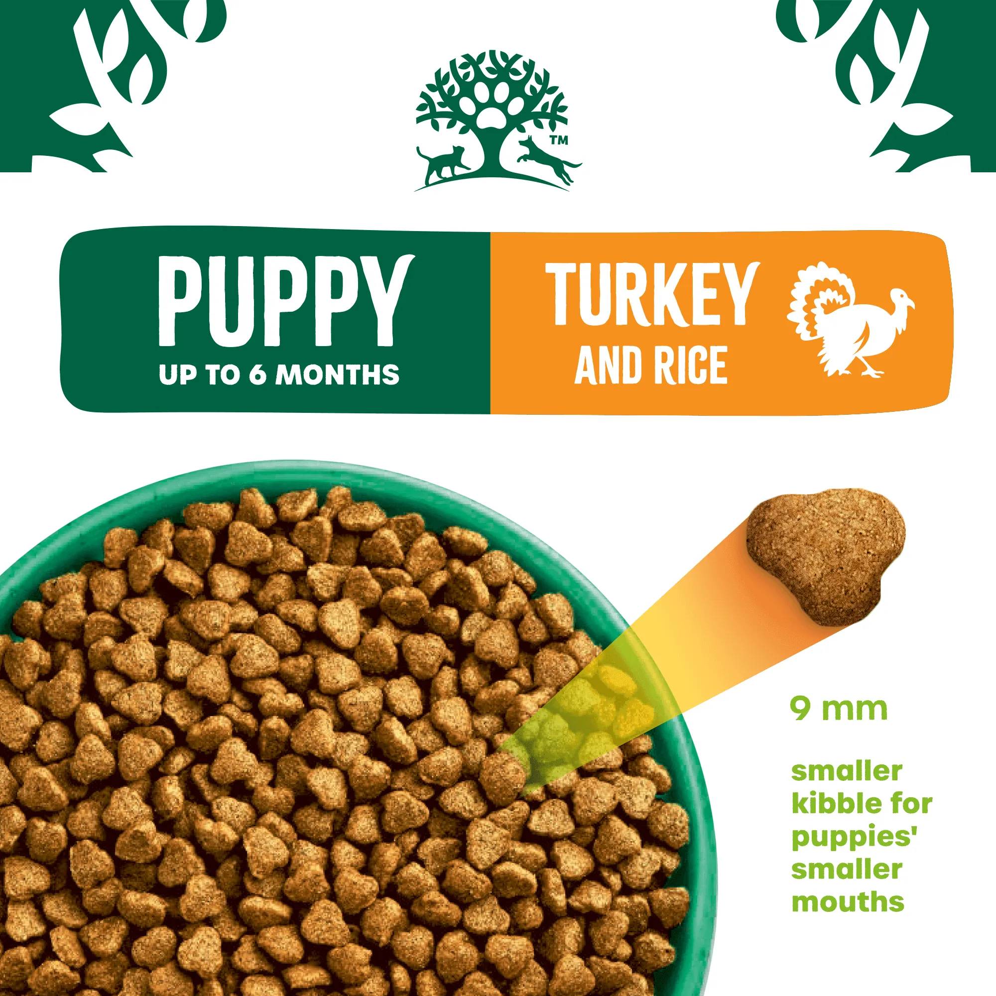 Puppy Turkey & Rice Dry Dog Food