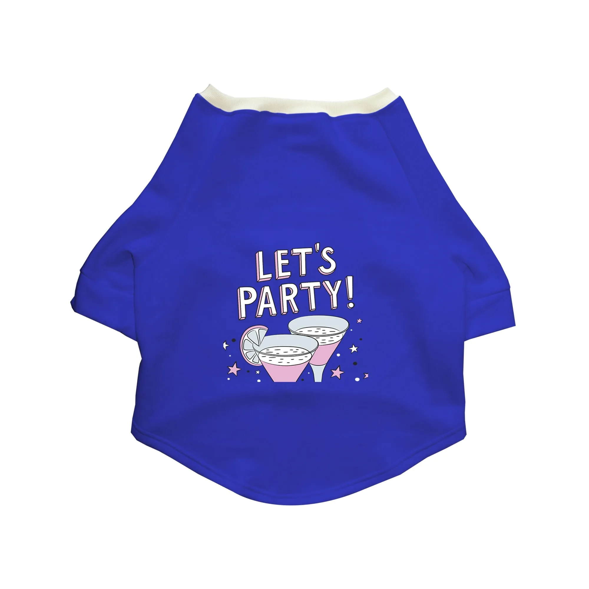 "Let's Party" Printed Cat Technical Jacket