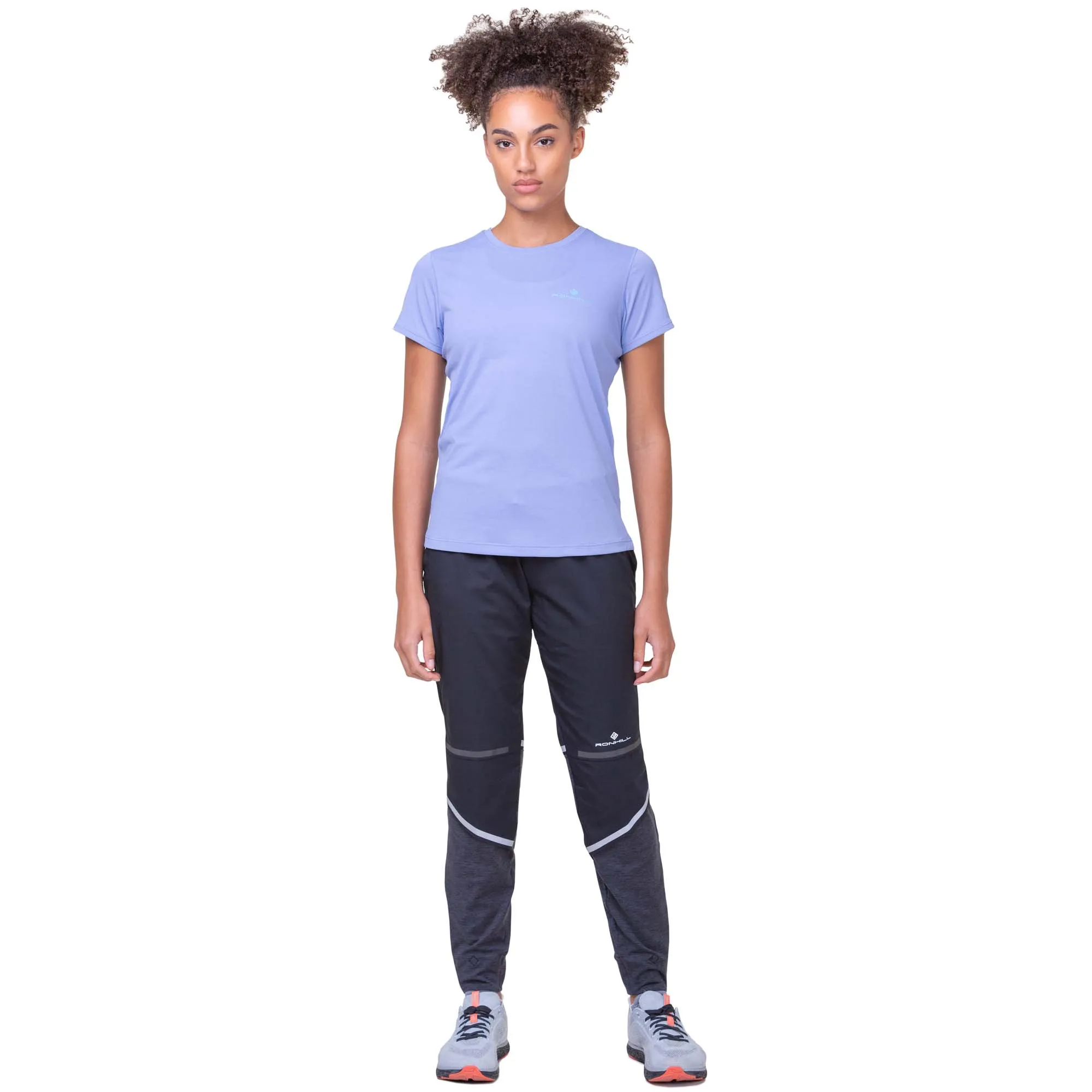 Ronhill | Women's Core S/S Tee - Periwinkle/Aquamint