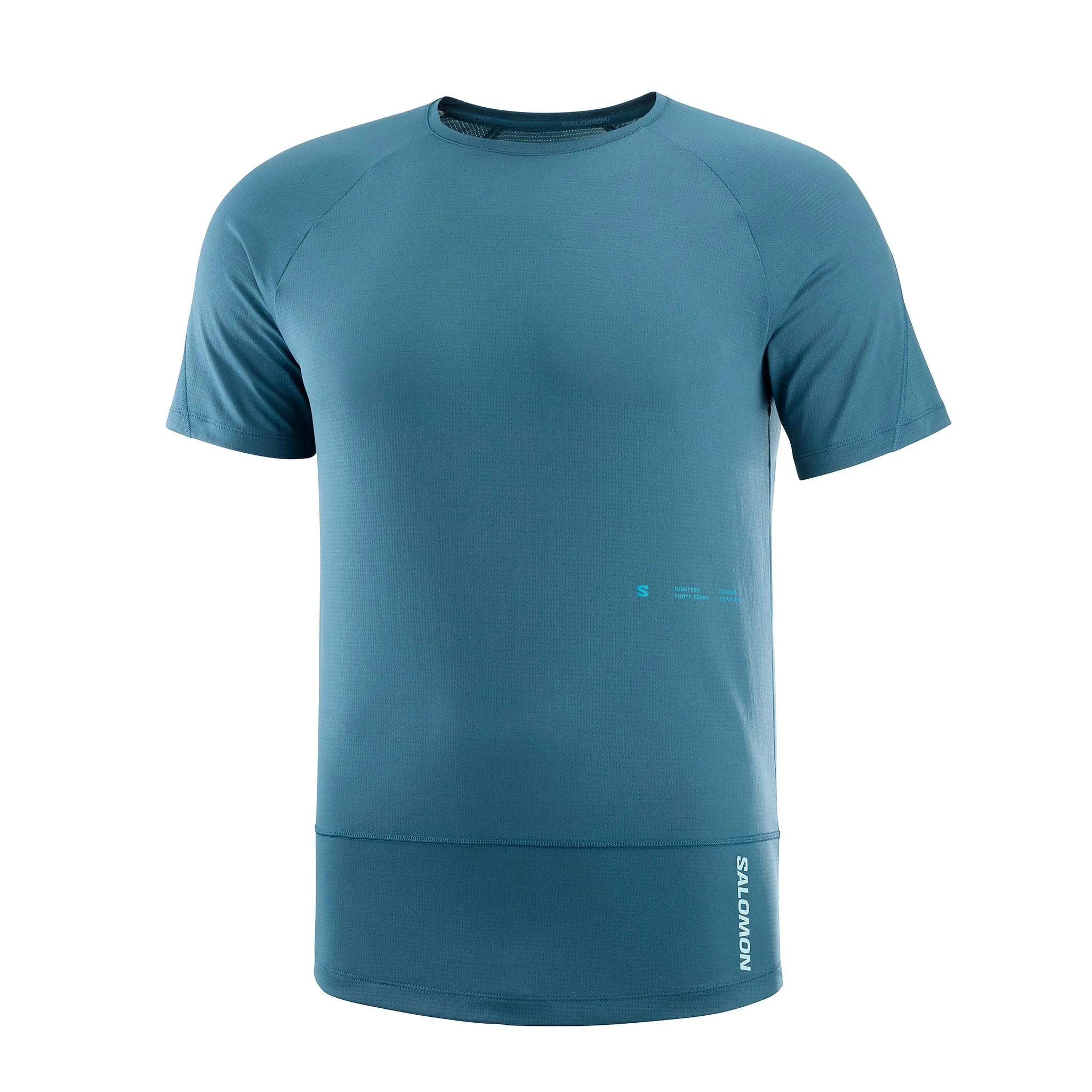 Salomon | Men's Cross Run GFX Short Sleeve T-Shirt - Deep Dive