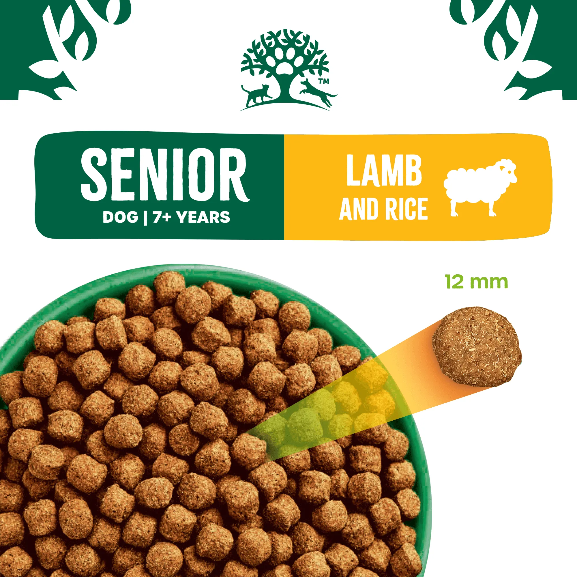 Senior Lamb & Rice Dry Dog Food