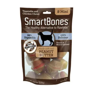 SmartBones Peanut Butter Mini 8pcs