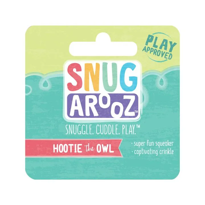 Snugarooz Hootie the Owl Dog Toy